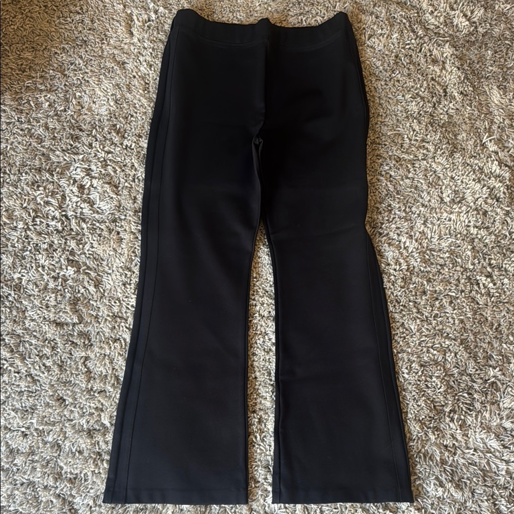 Anthropologie Maeve Black Straight Leg Pants
